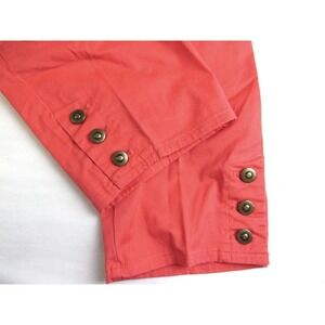 Ruby Rd. Favorites Pants Coral Orange Cropped Capri Women's  Size 8